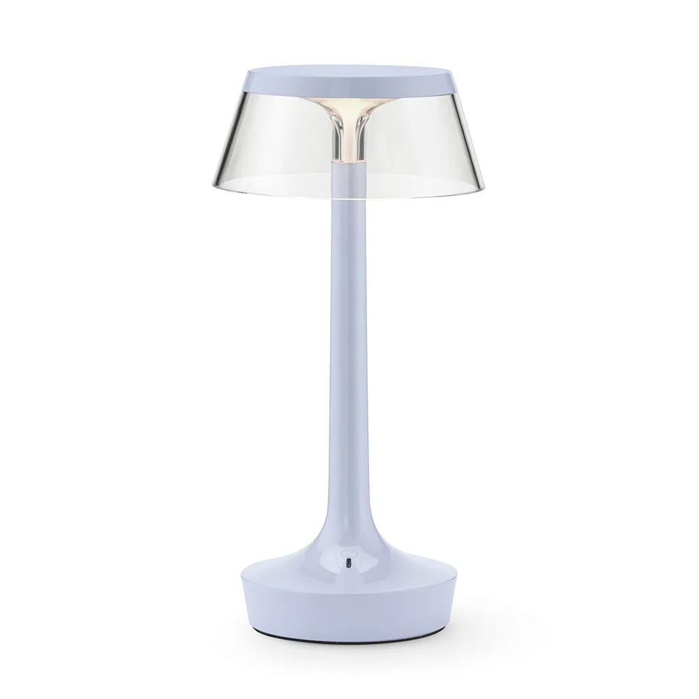 Flos Bon Jour Unplugged LED Portable Table Lamp Faded Blue 2