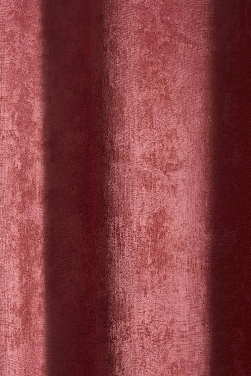 Fusion 'Strata' Dim out woven Eyelet Single Panel Door Curtain in Terracotta 3