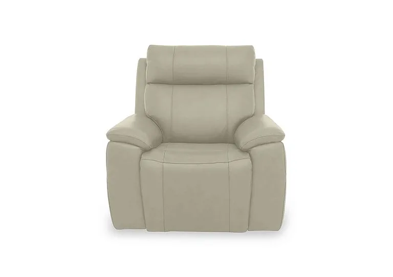 Aero Leather Power Recliner Chair with Power Headrest and Heated Seat