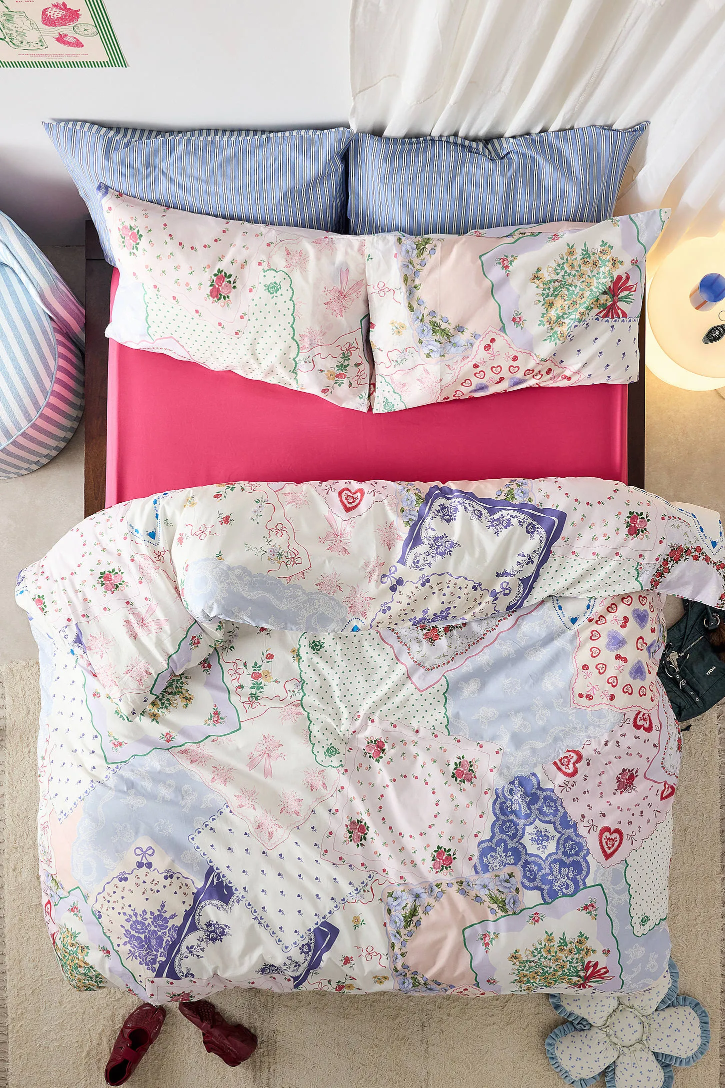 Hankie Patchwork Duvet Set