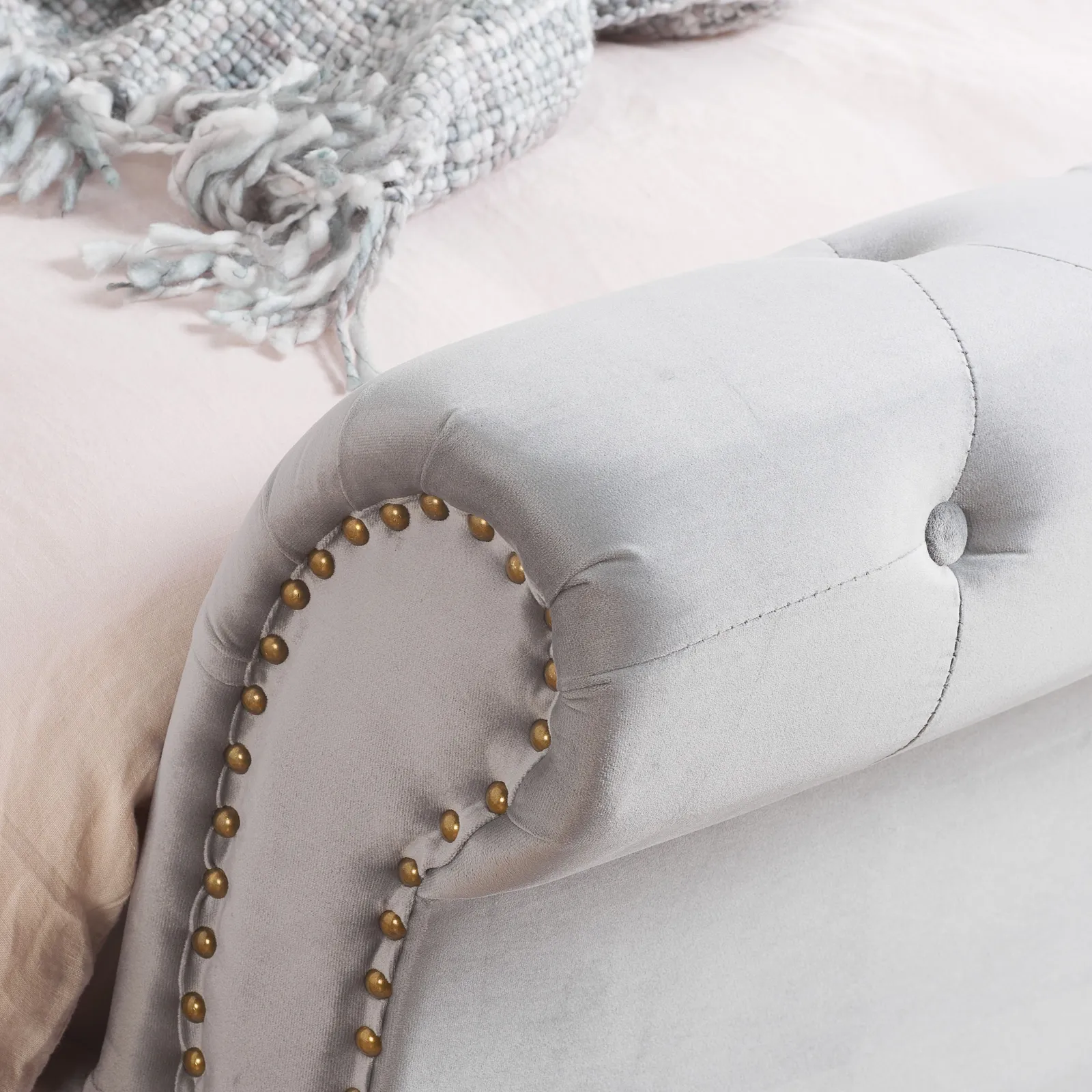 Birlea Opulence Bed in Grey 5
