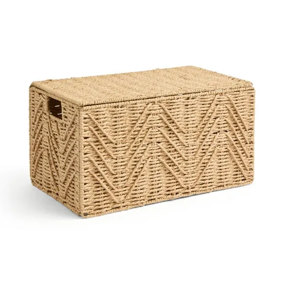 Global Herringbone Small Storage Trunk 3
