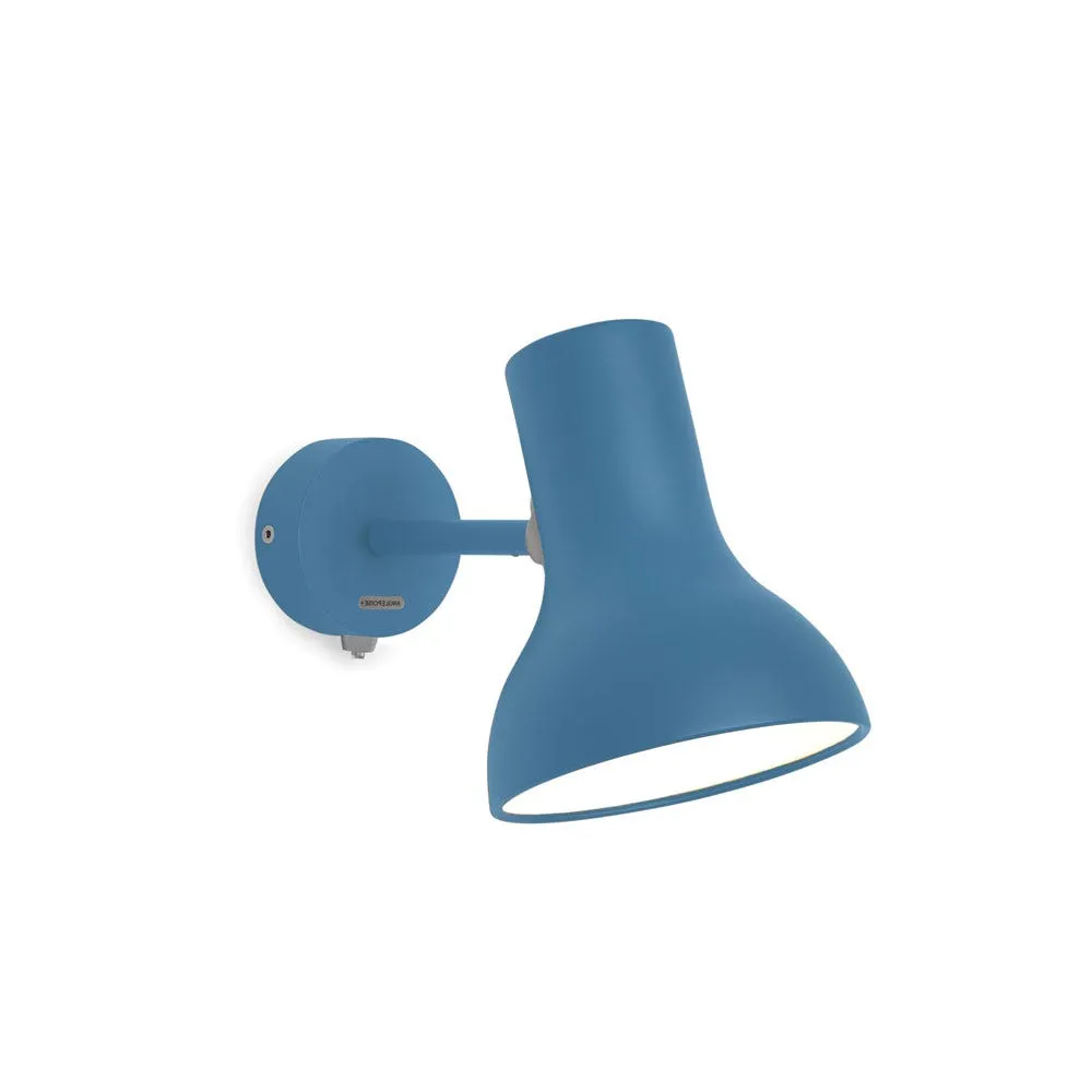 Anglepoise Type 75 Mini Wall Light Saxon Blue 2