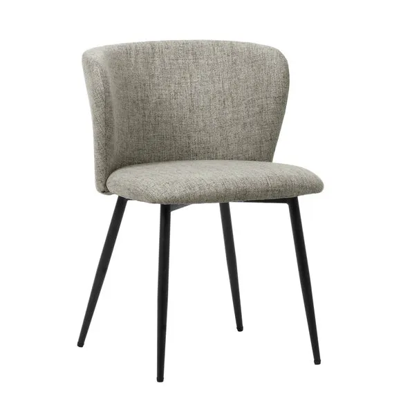 Mandy Linen Dining Chair 2