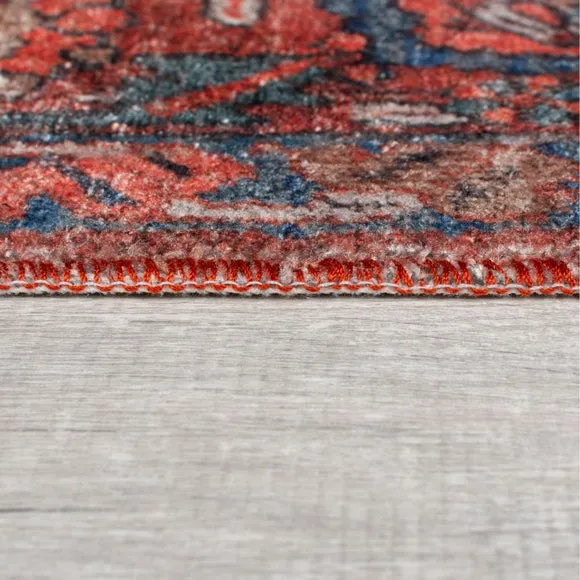 Sofia Traditional Textured Washable Rug 4