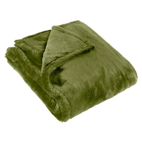Furn. Kallu Faux Fur Throw Blanket 2