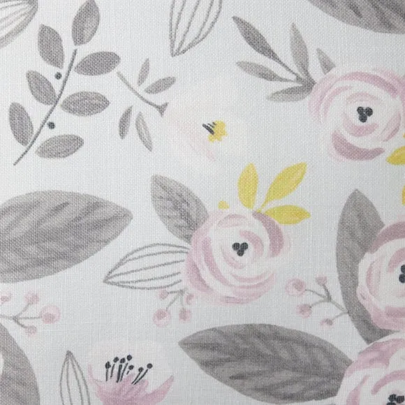 Blooms Blush and Ochre Floral Cushion 2