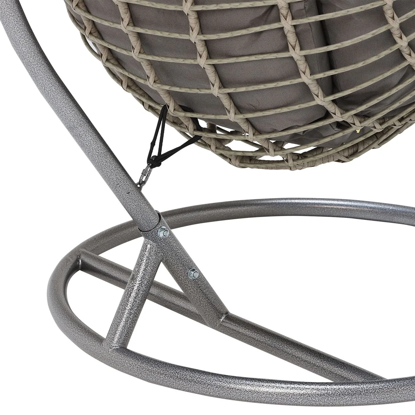 Castello Hanging Chair, Grey | Barker & Stonehouse 6