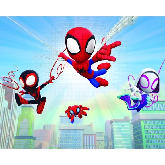 Marvel Spidey Kids Wall Mural 1