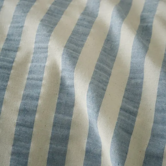 Pineapple Elephant Cotton Rich Woven Stripe Duvet Cover & Pillowcase Set 3