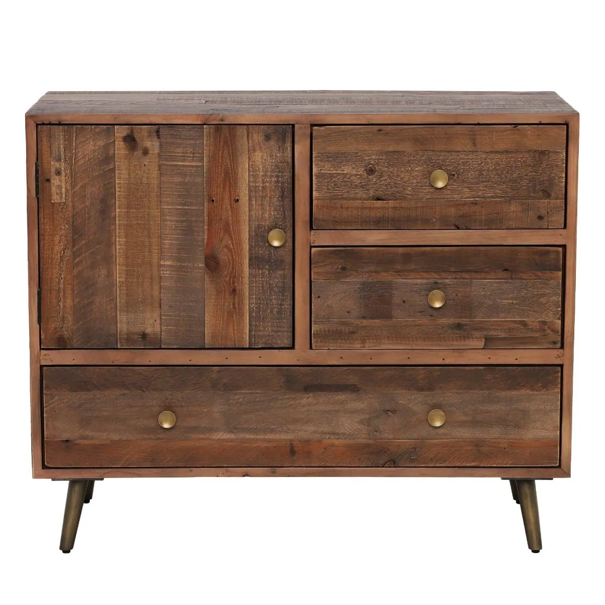 Modi 3 Drawer & Door Buffet Cabinet, Wood | Barker & Stonehouse 2