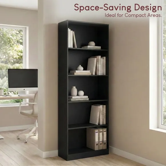 Cambridge 5 Tier Extra Large Bookcase 4