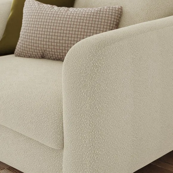 Luca Tonal Boucle Snuggle Chair 5