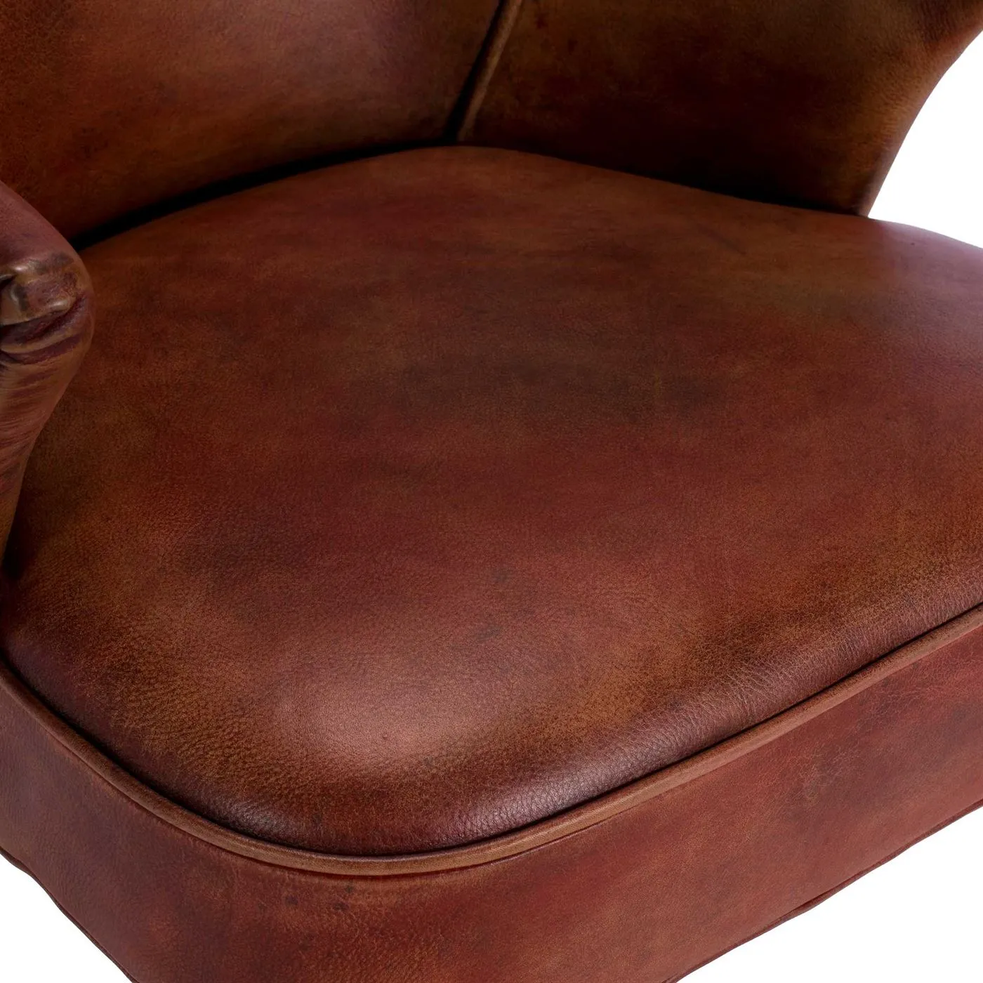 Timothy Oulton Lannister Dining Chair, Brown Leather | Barker & Stonehouse 4