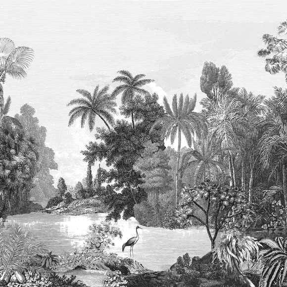 Vintage Tropical Wall Mural 5