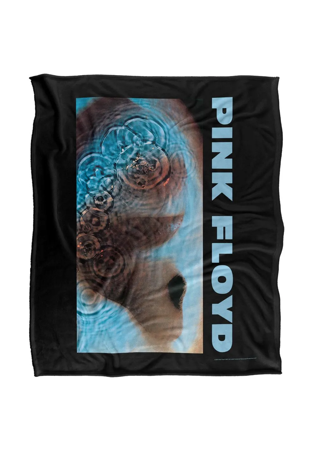 Pink Floyd Meddle Silky Touch Super Soft Throw Blanket 152 X 127 cm in White