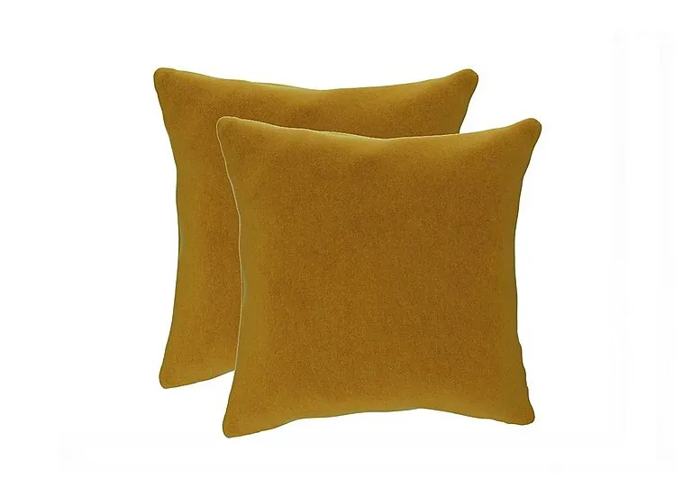 Pair of Large Scatter Cushions - Golden Spice