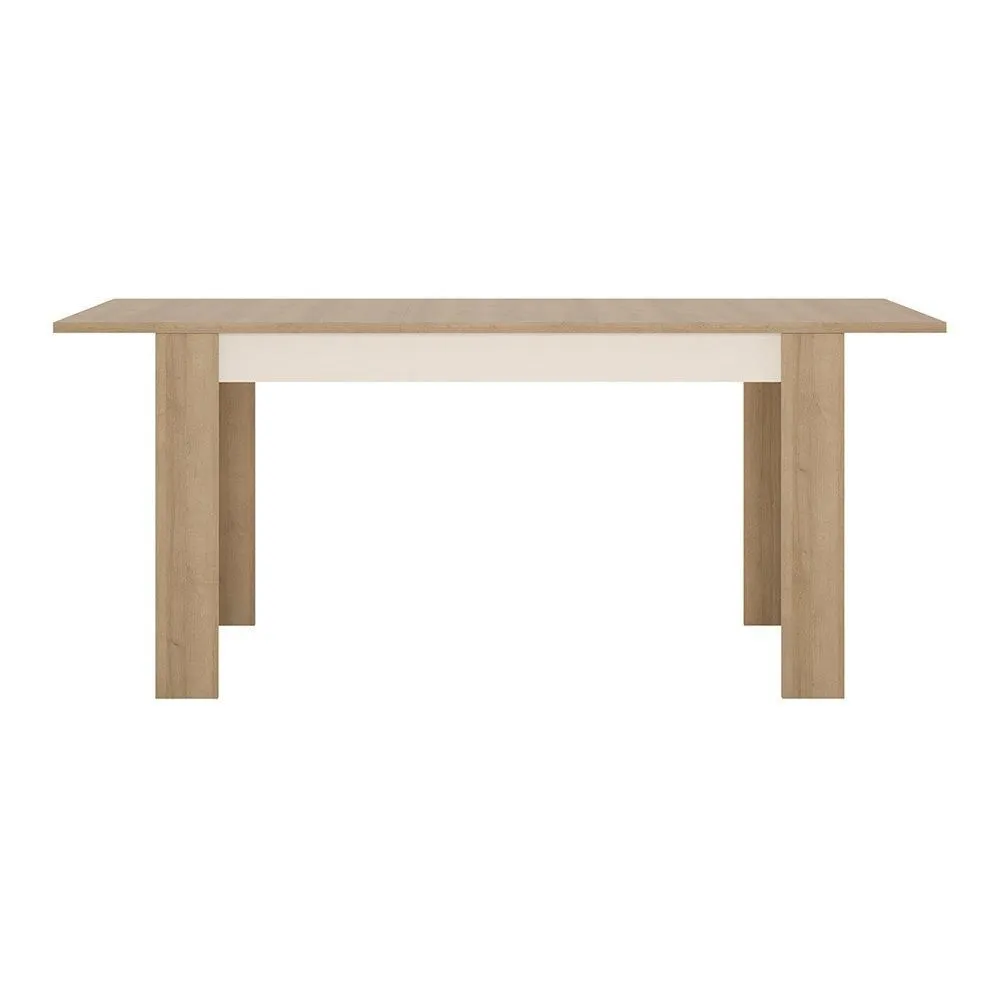 Furniture To Go Lyon Medium Extending Dining Table 140-180cm in White 2