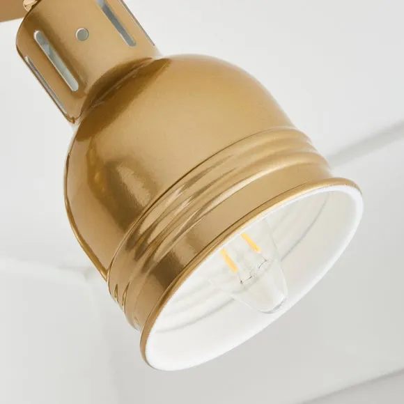 Issac 3 Light Semi Flush Ceiling Light 3