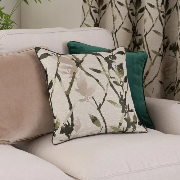 Zen Jacquard Pencil Pleat Curtains 5