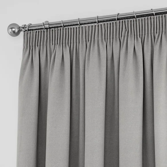Tyla Blackout Pencil Pleat Curtains 1