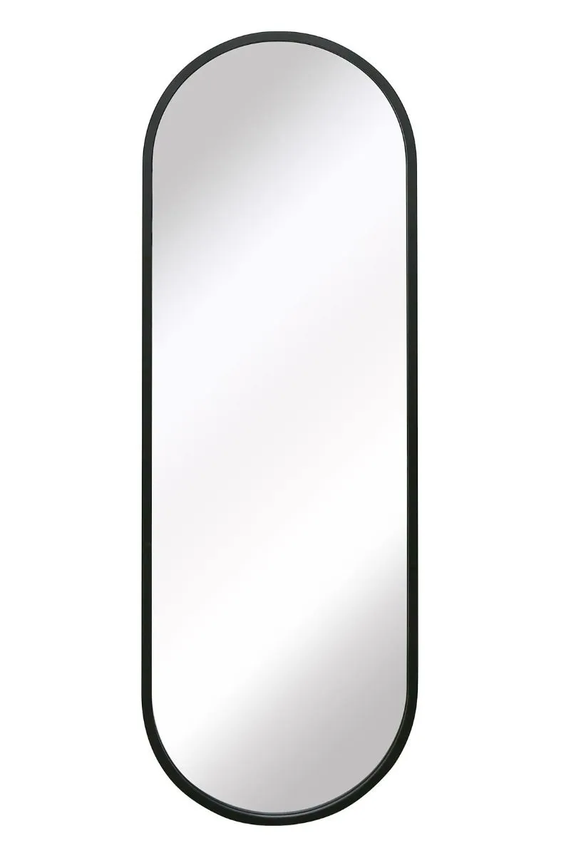 MirrorOutlet Black Metal Framed Double Arched Garden Wall Mirror (160 X 55CM) 3