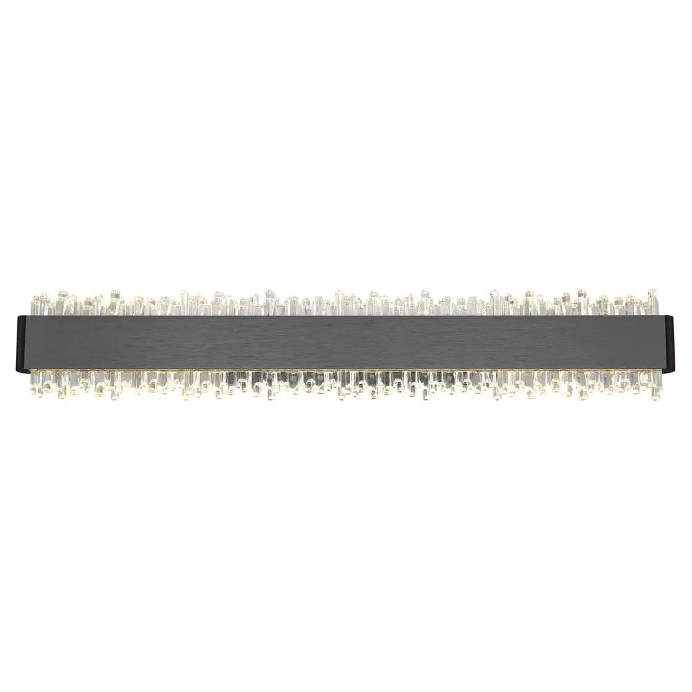 Netlighting Stalagmita 48cm Integrated LED Wall Lamp Matt Black 4000K 2