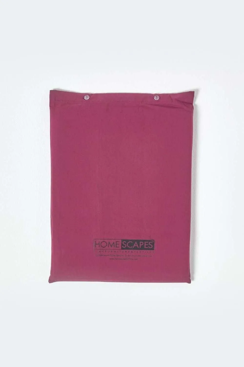 Homescapes Egyptian Cotton Flat Sheet 200 Thread Count in Plum 5