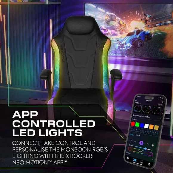 X Rocker Monsoon RGB Gaming Chair 5