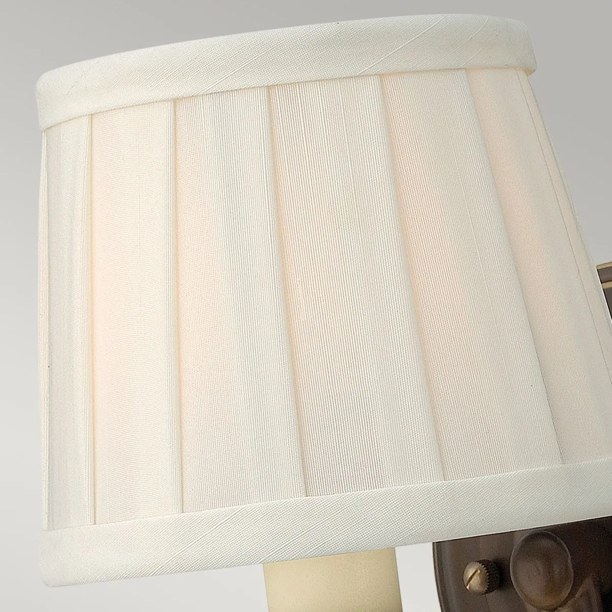 Netlighting Dunhill 1 Light Indoor Wall Light Royal Bronze E14 in Brown 4