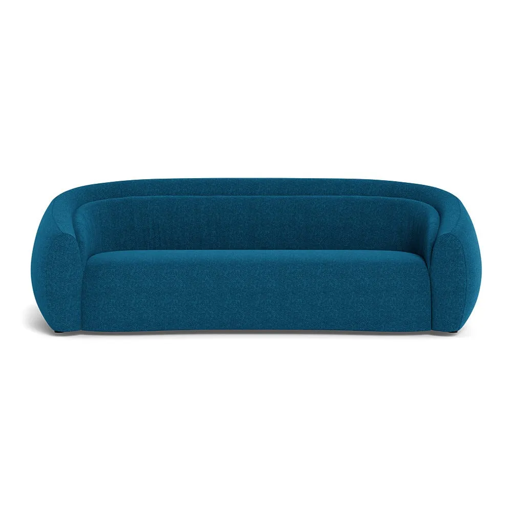 Heal's Flora 4 Seater Sofa St Mortiz Wool Teal 1
