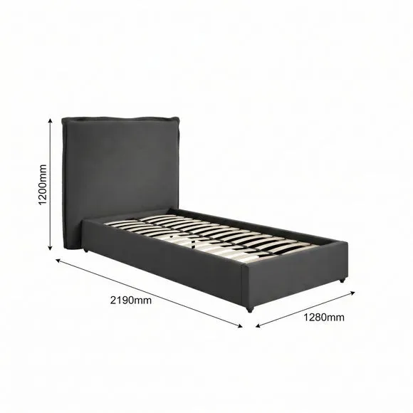 Sunday Textured Bed Frame 6