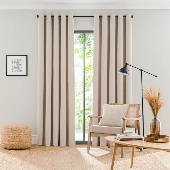 Calista Eyelet Curtains (Blackout Available) 2