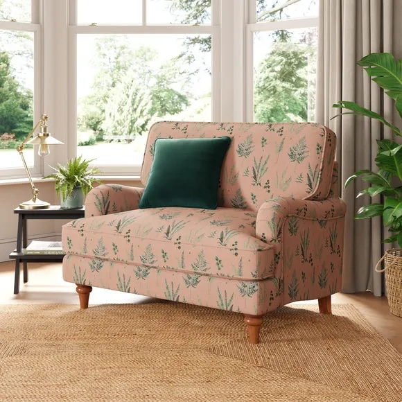 Beatrice II Fabric Snuggle Chair