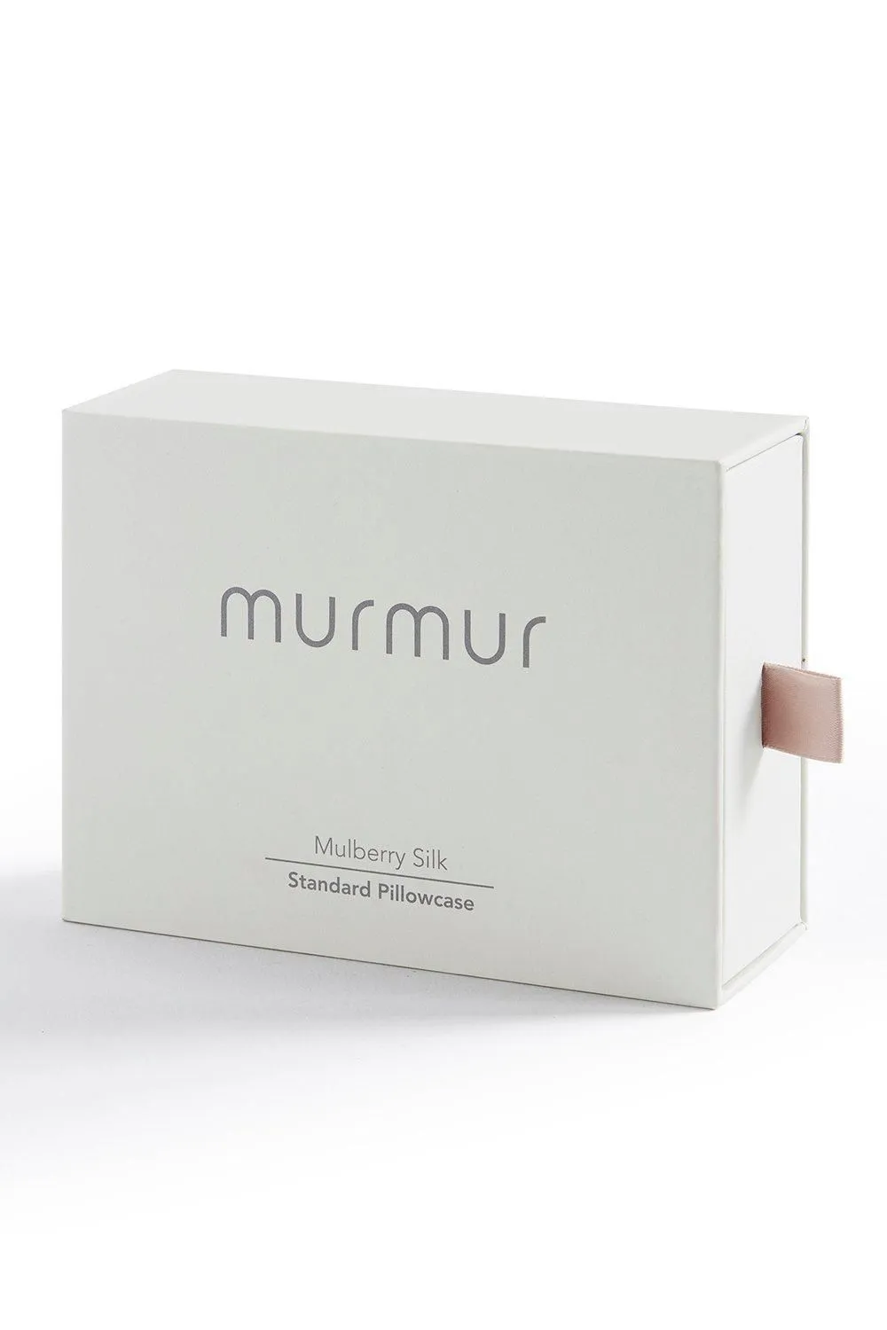 Murmur ' ' Silk Pillowcase in Grey 4