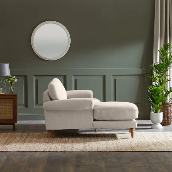 Jolene Soft Texture Corner Chaise Sofa 4