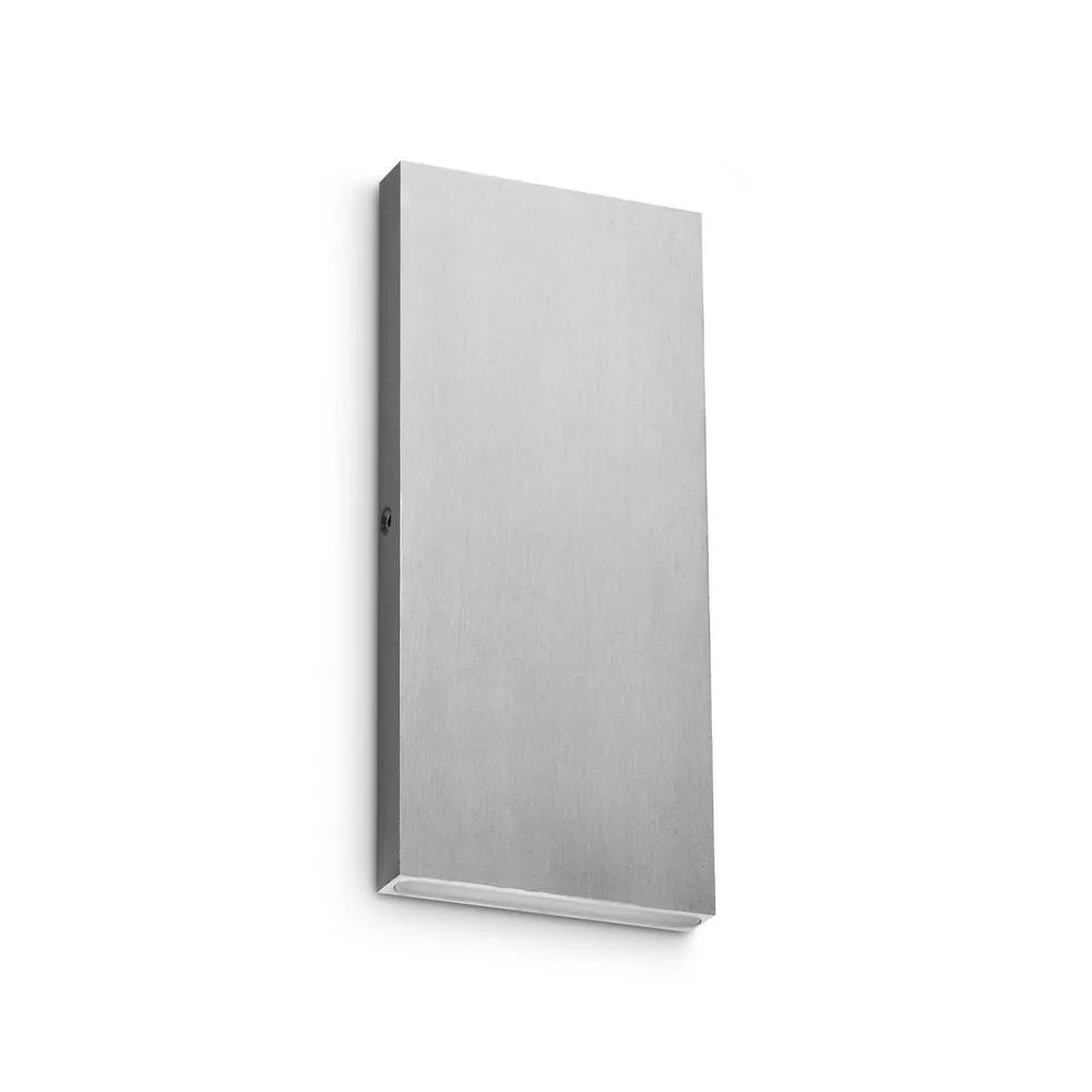 Netlighting Post It Outdoor Up Down Wall Lamp Steel 620lm IP65 2x LED in Grey