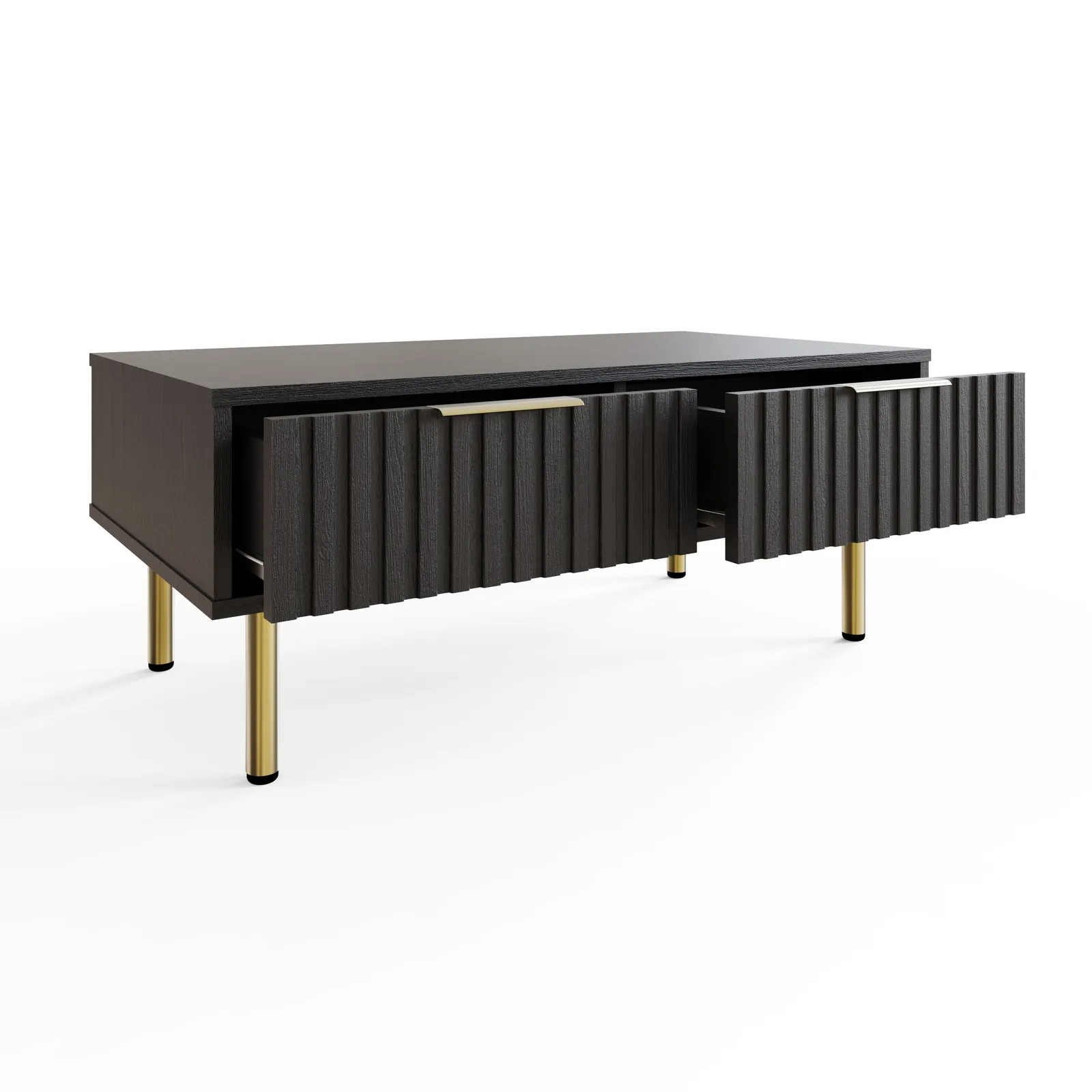 GFW Nervata Coffee Table in Black 4