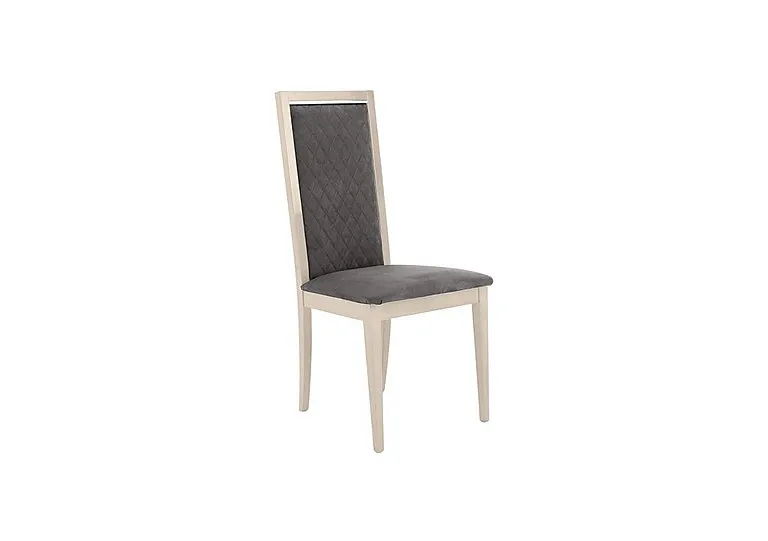 Palazzo Rombi Dining Chair in Sand Birch - Aquos Dark Grey - In Time for Christmas