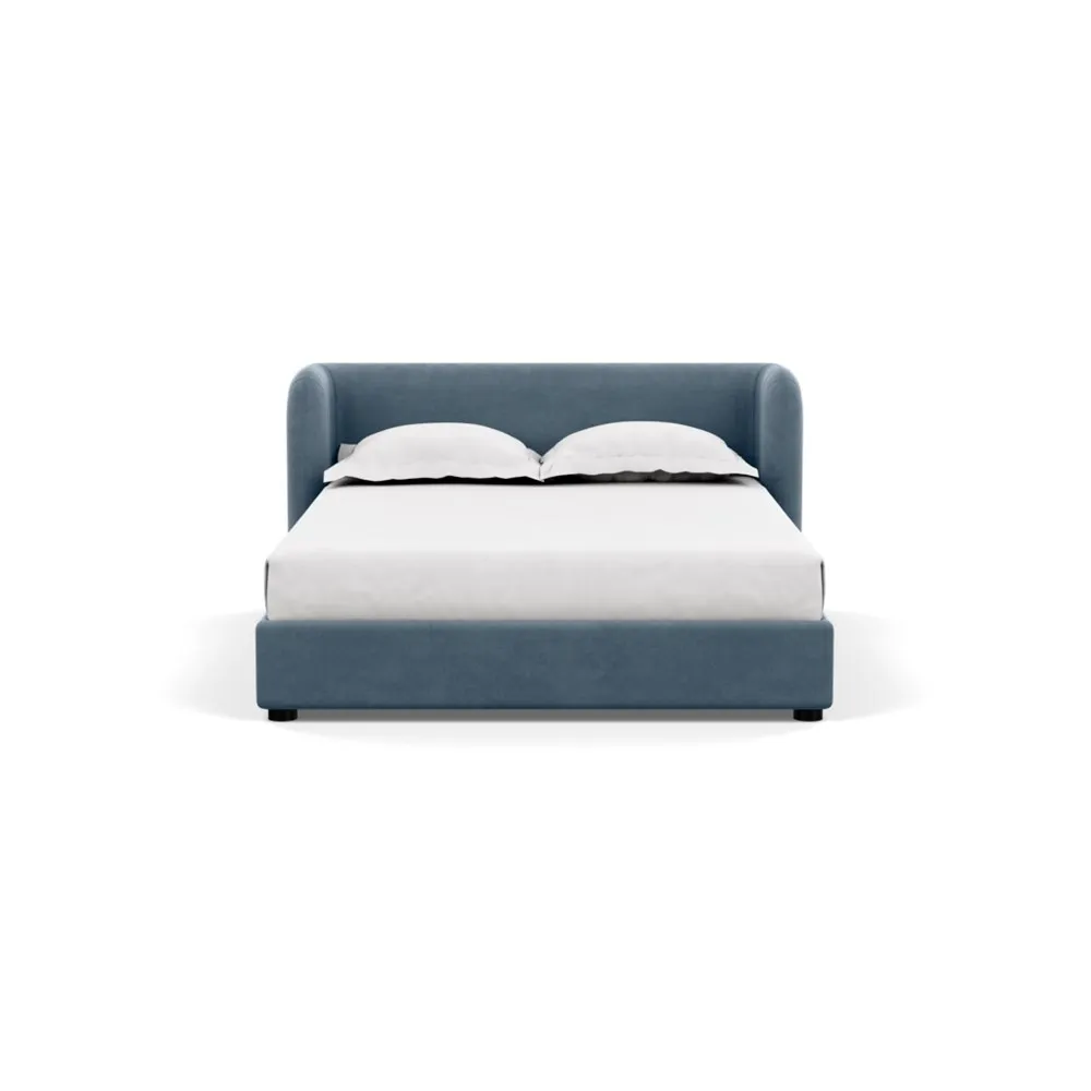 Scp Group Bed Double Capelo Linen-Cotton Mineral 1