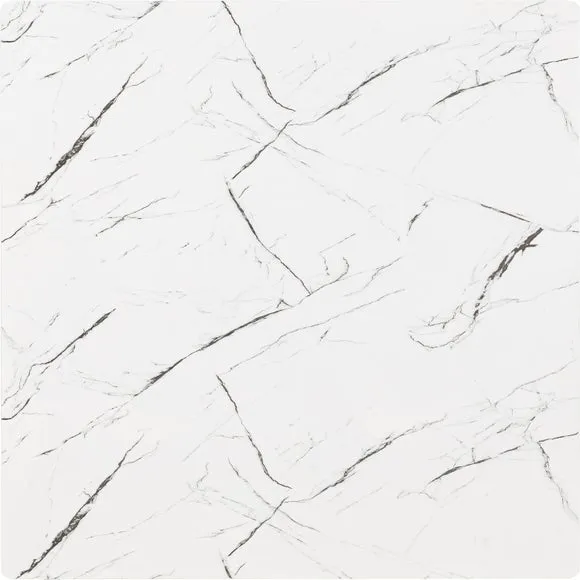 Marlow Marble Effect Dining Table 4