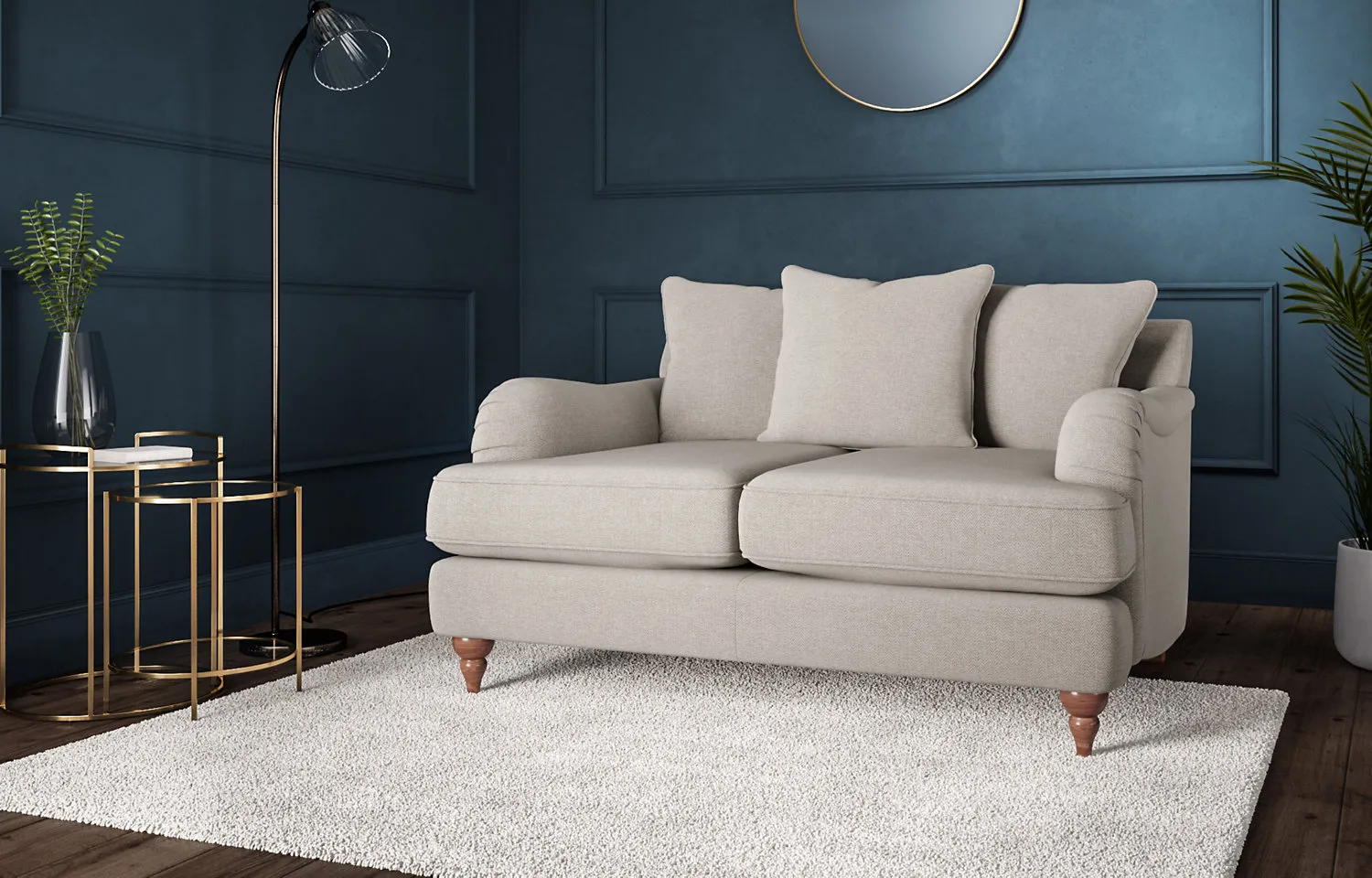 M&S Rochester Scatterback 2 Seater Sofa