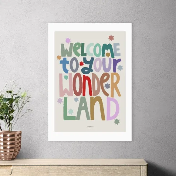 East End Prints Welcome by Wonder and Rah 1