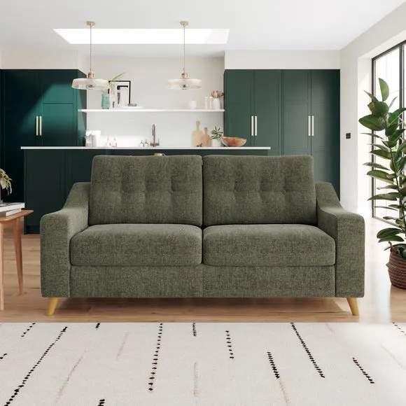 Baxter II Soft Texture Chenille 3 Seater Sofa 1