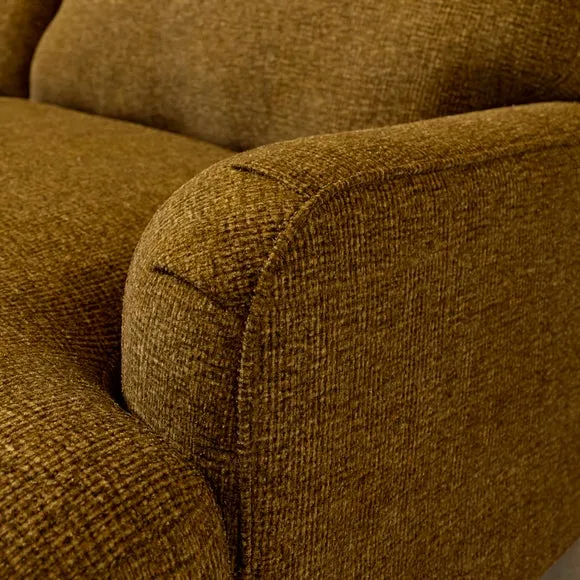 Arthur Waffle Chenille 3 Seater Sofa 3