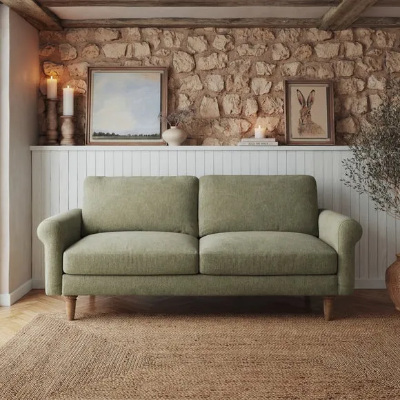 Maeve Chenille Compact 3 Seater Sofa
