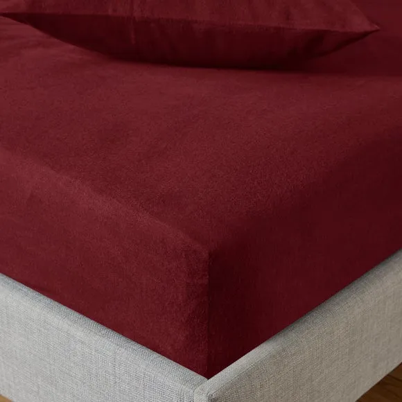 Soft & Cosy Luxury Brushed Cotton Fitted Sheet 1