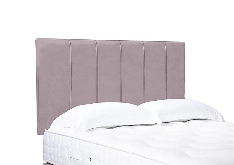 Artisan Collection Rhodes High Strutted Headboard - Single - Plush Lilac