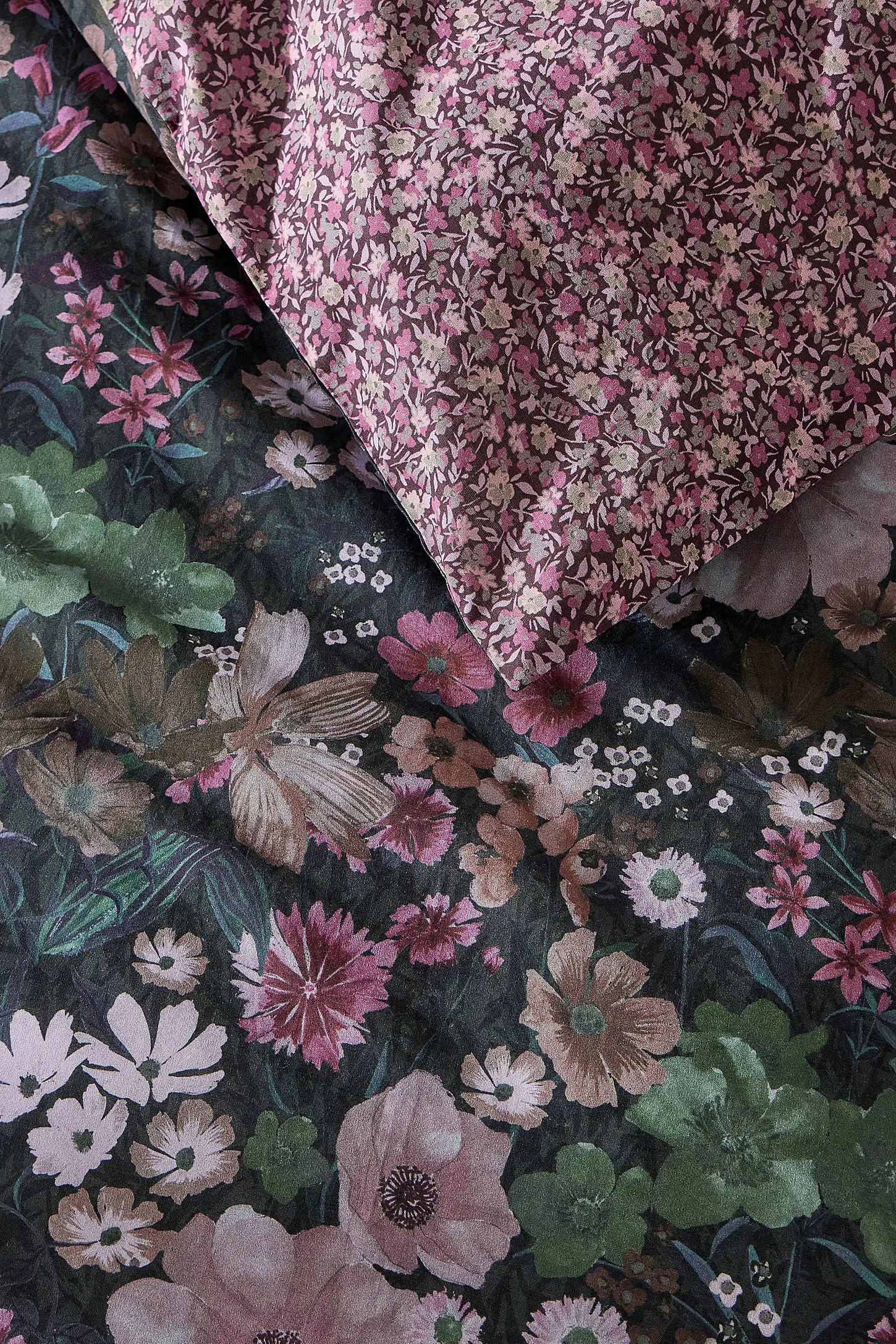 Purple Marti Floral Duvet Set - Purple Single 5