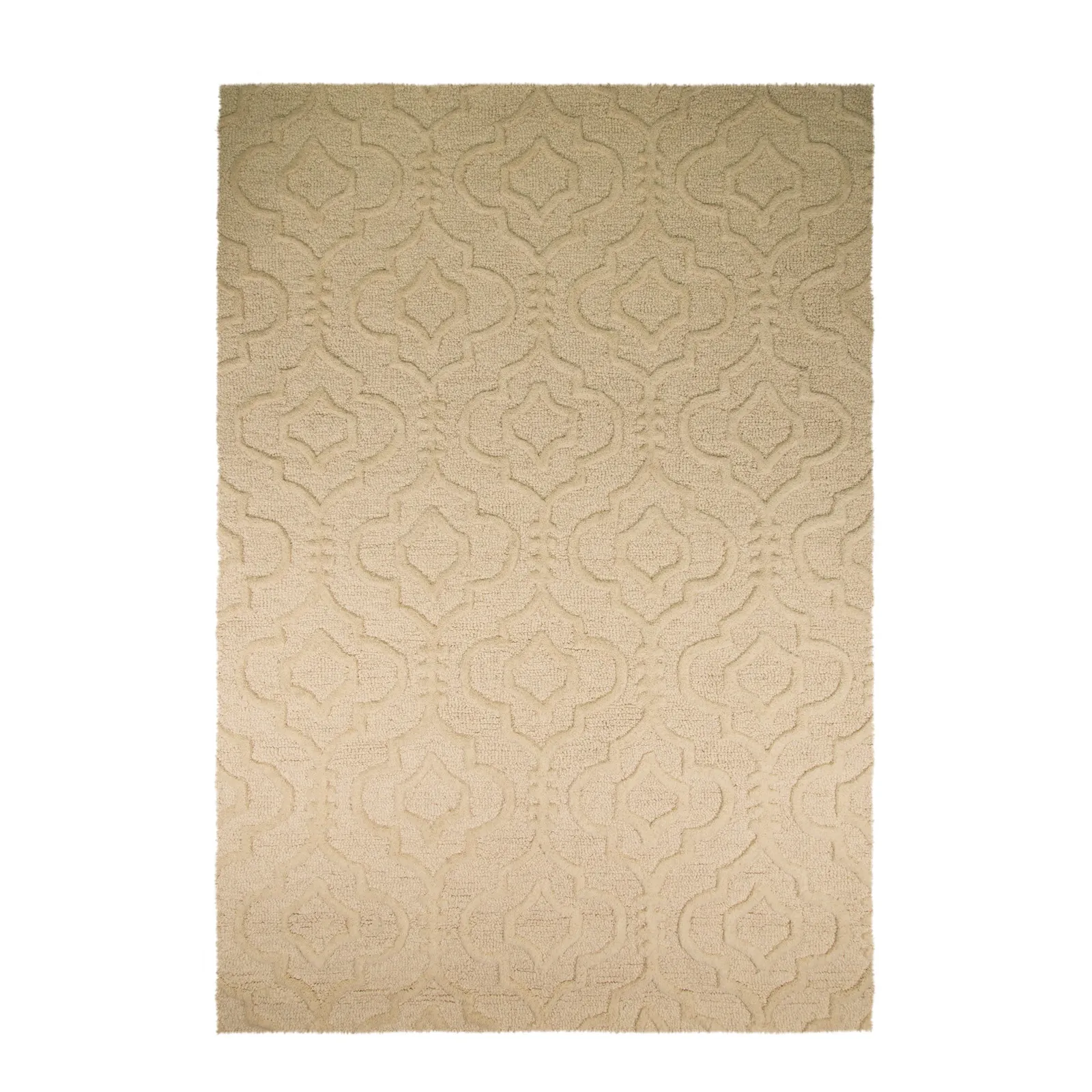 Cream Moorish Marrakech Geometric Rug Cream